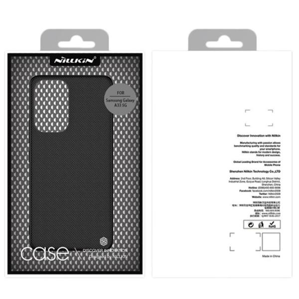 Husă pentru smartphone Samsung Galaxy A33 5G Nillkin/ Back/ PC/ TPU/ Black photo 4 Husă pentru smartphone Samsung Galaxy A33 5G Nillkin/ Back/ PC/ TPU/ Black photo 4