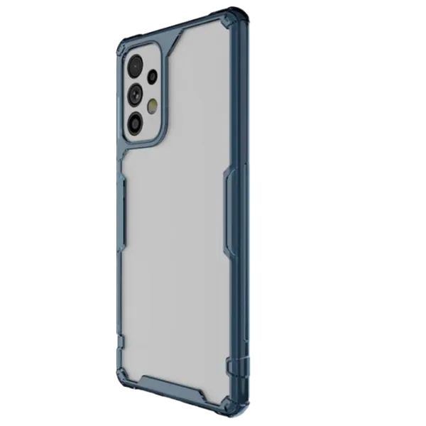 Husă pentru smartphone Samsung Galaxy A73 Nillkin/ Back/ TPU/ Transparent Blue photo 2