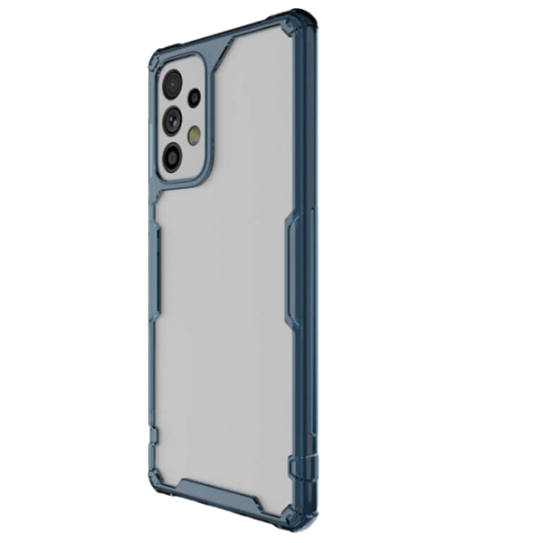 Husă pentru smartphone Samsung Galaxy A73 Nillkin/ Back/ TPU/ Transparent Blue photo 2