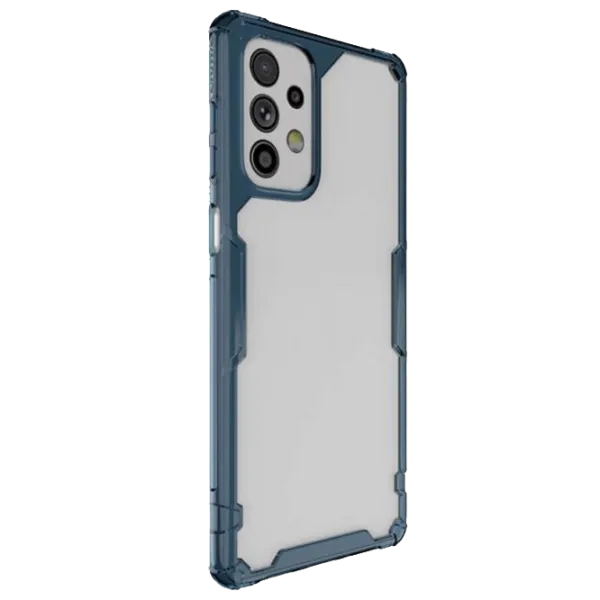 Husă pentru smartphone Samsung Galaxy A73 Nillkin/ Back/ TPU/ Transparent Blue photo 3