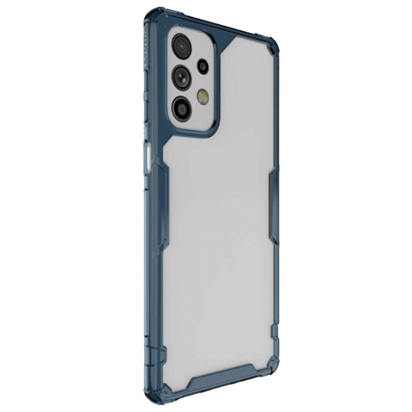 Husă pentru smartphone Samsung Galaxy A73 Nillkin/ Back/ TPU/ Transparent Blue photo 3