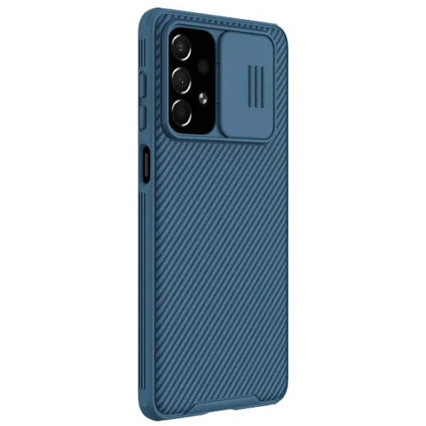 Husă pentru smartphone Samsung Galaxy A73 Nillkin/ Back/ TPU/ PC/ Blue photo 2 Husă pentru smartphone Samsung Galaxy A73 Nillkin/ Back/ TPU/ PC/ Blue photo 2