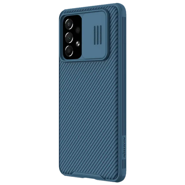 Husă pentru smartphone Samsung Galaxy A73 Nillkin/ Back/ TPU/ PC/ Blue photo 5 Husă pentru smartphone Samsung Galaxy A73 Nillkin/ Back/ TPU/ PC/ Blue photo 5