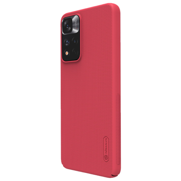 Чехол для смартфона Xiaomi Redmi Note 11 Pro Nillkin/ Back/ PC/ Красный photo 4 Чехол для смартфона Xiaomi Redmi Note 11 Pro Nillkin/ Back/ PC/ Красный photo 4