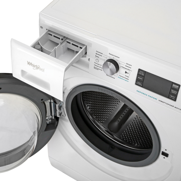 Стиральная машина Whirlpool FFB 8248 BV UA 8 кг / 1200 об/мин / Белый photo 6 Стиральная машина Whirlpool FFB 8248 BV UA 8 кг / 1200 об/мин / Белый photo 6