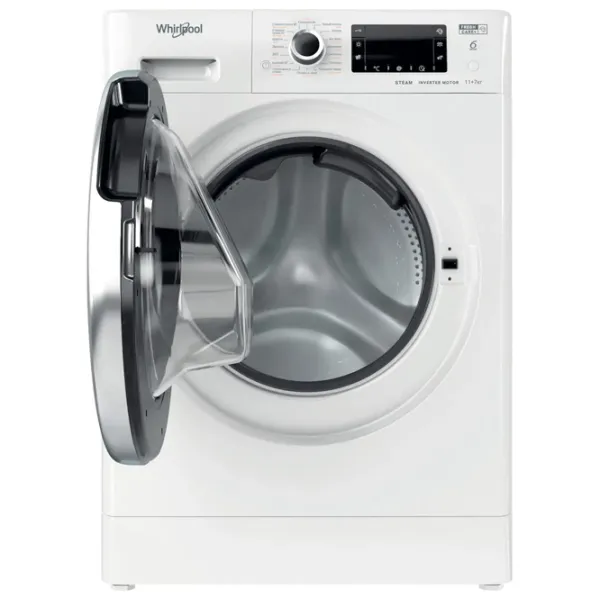 Mașină de spălat cu uscător Whirlpool FWDD 1171582 WBCV 11 kg / 1600 rpm / White photo 4
