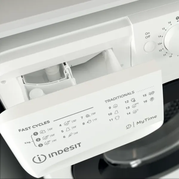 Стиральная машина Indesit OMTWSA 61053 WK EU 6 кг / 1000 об/мин / Белый photo 6 Стиральная машина Indesit OMTWSA 61053 WK EU 6 кг / 1000 об/мин / Белый photo 6