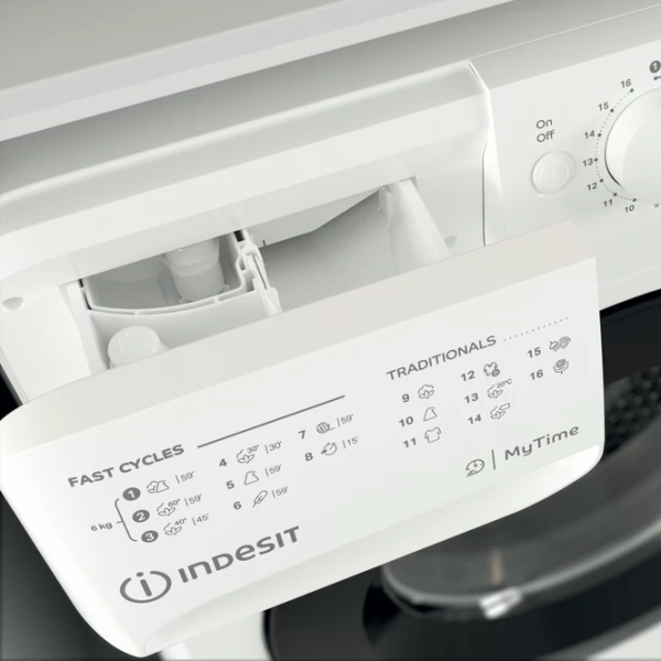 Стиральная машина Indesit OMTWSA 61053 WK EU 6 кг / 1000 об/мин / Белый photo 6 Стиральная машина Indesit OMTWSA 61053 WK EU 6 кг / 1000 об/мин / Белый photo 6
