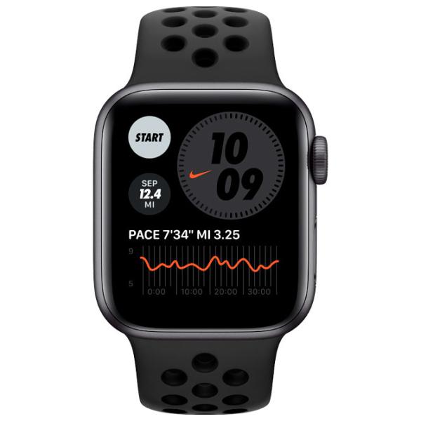 Умные часы Apple Watch SE Nike  1.57" / 40 мм / Серый - Антрацит/Чёрный / MKQ33 photo 2 Умные часы Apple Watch SE Nike  1.57" / 40 мм / Серый - Антрацит/Чёрный / MKQ33 photo 2