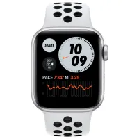 Умные часы Apple Watch SE Nike 1.57" / 40 мм / Серебряный - Белый / MKQ23 photo 2