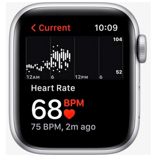Умные часы Apple Watch SE Nike  1.57" / 40 мм / Серебряный - Белый / MKQ23 photo 5 Умные часы Apple Watch SE Nike  1.57" / 40 мм / Серебряный - Белый / MKQ23 photo 5