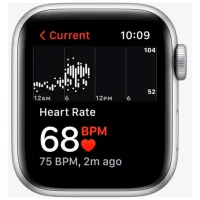 Умные часы Apple Watch SE Nike 1.57" / 40 мм / Серебряный - Белый / MKQ23 photo 5