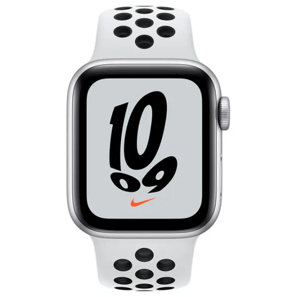 Умные часы Apple Watch SE Nike  1.57" / 40 мм / Серебряный - Белый / MKQ23 photo 6 Умные часы Apple Watch SE Nike  1.57" / 40 мм / Серебряный - Белый / MKQ23 photo 6
