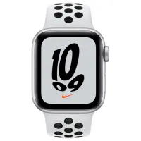 Умные часы Apple Watch SE Nike 1.57" / 40 мм / Серебряный - Белый / MKQ23 photo 6