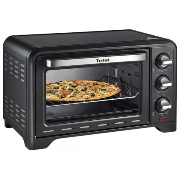Электрическая печь Tefal OF444834 19 л / 1380 Вт / Черный photo 2 Электрическая печь Tefal OF444834 19 л / 1380 Вт / Черный photo 2