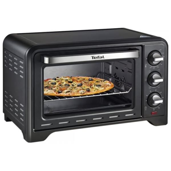 Электрическая печь Tefal OF444834 19 л / 1380 Вт / Черный photo 2 Электрическая печь Tefal OF444834 19 л / 1380 Вт / Черный photo 2