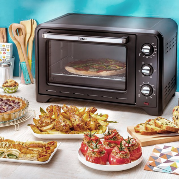 Электрическая печь Tefal OF444834 19 л / 1380 Вт / Черный photo 5 Электрическая печь Tefal OF444834 19 л / 1380 Вт / Черный photo 5