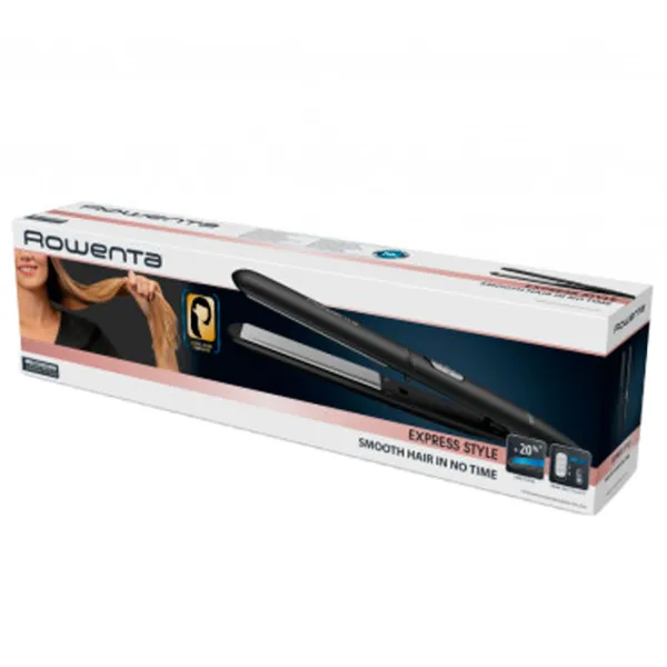 Placă de îndreptat părul Rowenta SF1810F0 240 W/ Silver Black photo 6