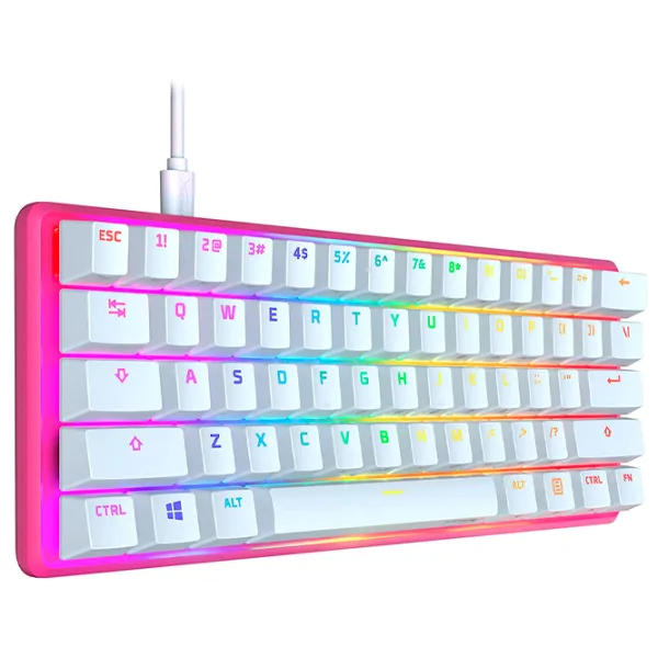 Клавиатура HyperX Alloy Origins 60 TKL Проводная/ Розовый photo 2