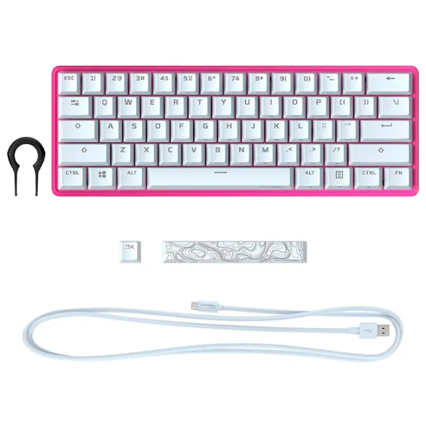 Клавиатура HyperX Alloy Origins 60 TKL Проводная/ Розовый photo 5