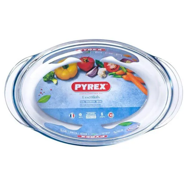 Cratiță Pyrex 460A000 5.8 l Термостойкое стекло/ Transparent photo 3