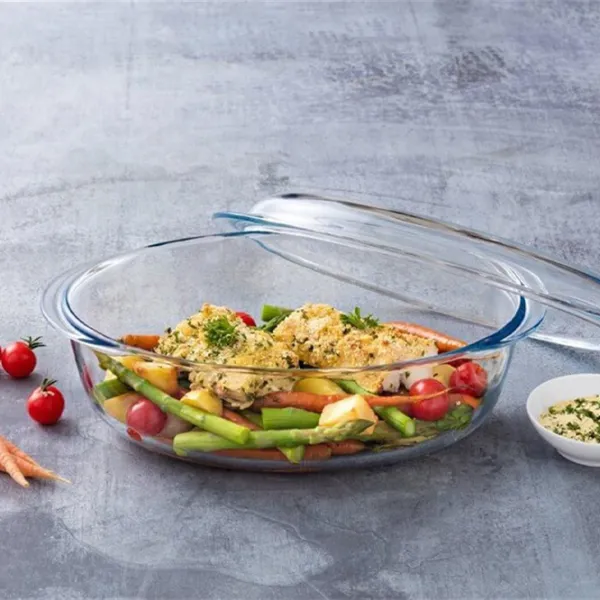Cratiță Pyrex 460A000 5.8 l Термостойкое стекло/ Transparent photo 5