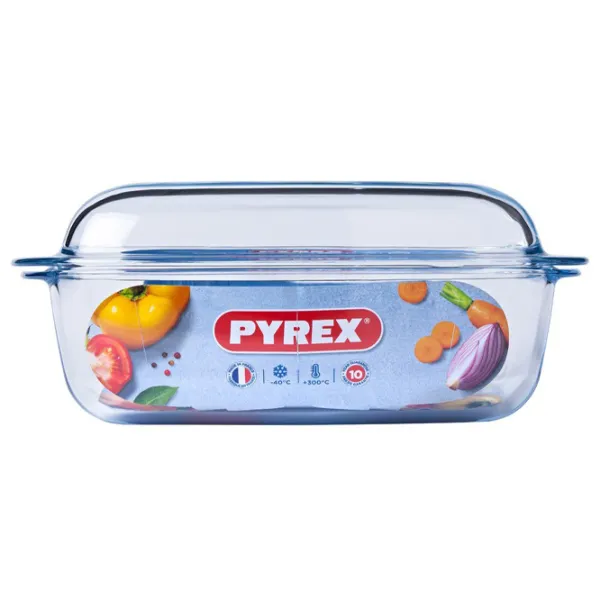 Кастрюля Pyrex 465A000 4.5 л Термостойкое стекло/ Прозрачный photo 3