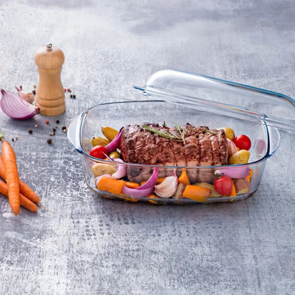Кастрюля Pyrex 465A000 4.5 л Термостойкое стекло/ Прозрачный photo 4