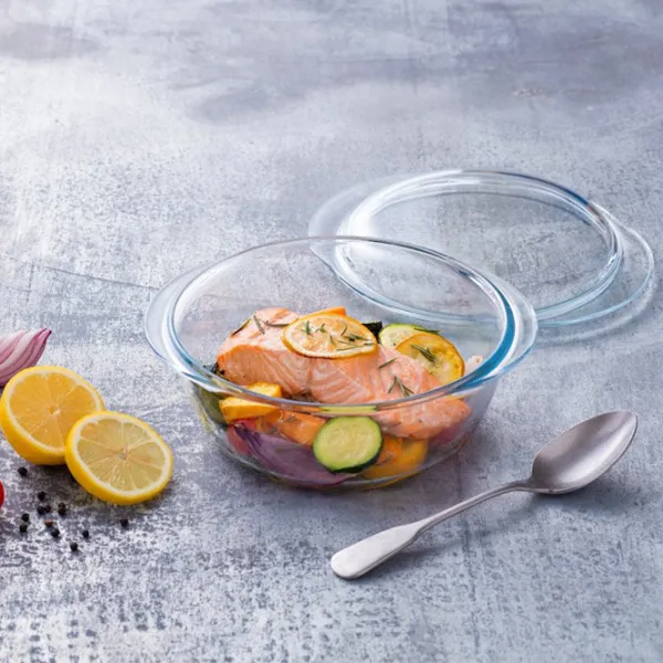 Кастрюля Pyrex 204A000 2.1 л Термостойкое стекло/ Прозрачный photo 4