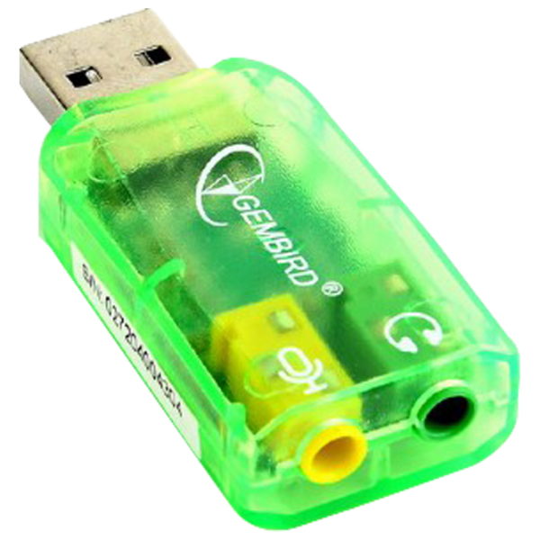Adapter Gembird SC-USB-01 USB/ Green photo 2