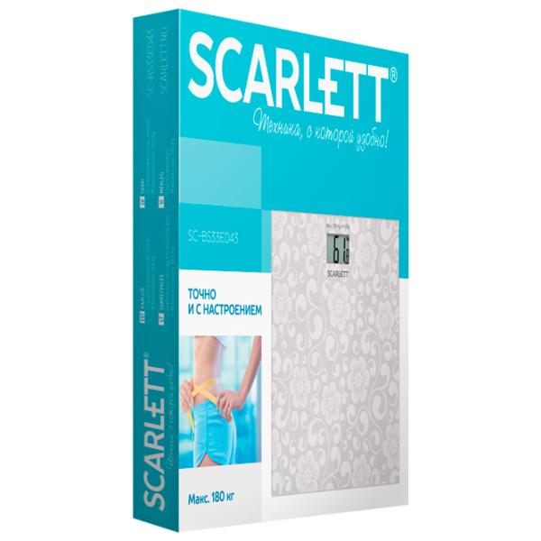 Напольные весы Scarlett SC-BS33E043 Белый photo 3