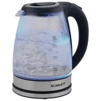 Ceainic electric Scarlett SC-EK27G88 1.7l / Ascuns / Black photo 2