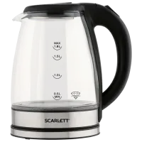 Ceainic electric Scarlett SC-EK27G88 1.7l / Ascuns / Black photo 3
