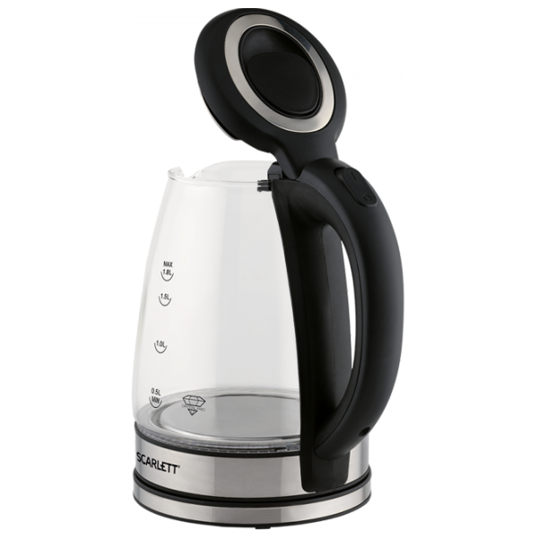 Ceainic electric Scarlett SC-EK27G88 1.7l / Ascuns / Black photo 4