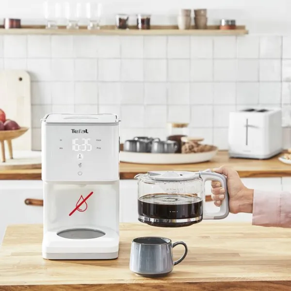 Кофеварка Tefal CM693110 Капельная/ 1.25 л/ Белый photo 5