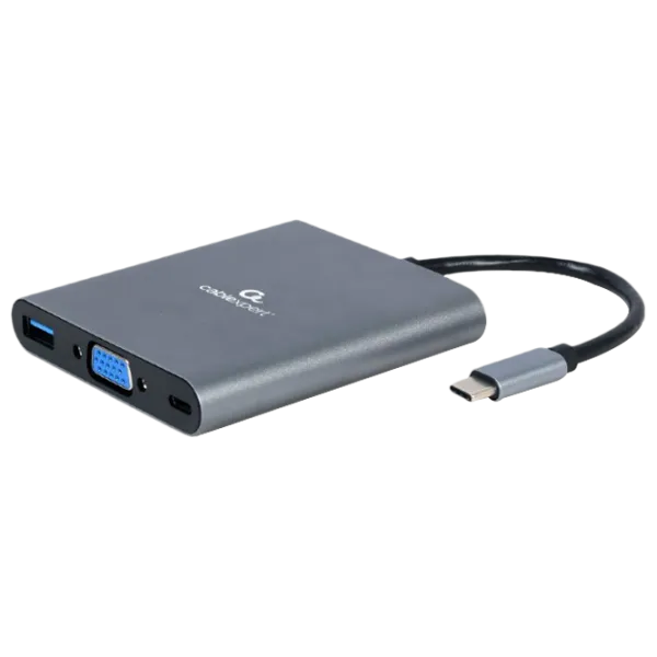 Адаптер Cablexpert A-CM-COMBO6-01 USB Type-C/ Серый photo 2