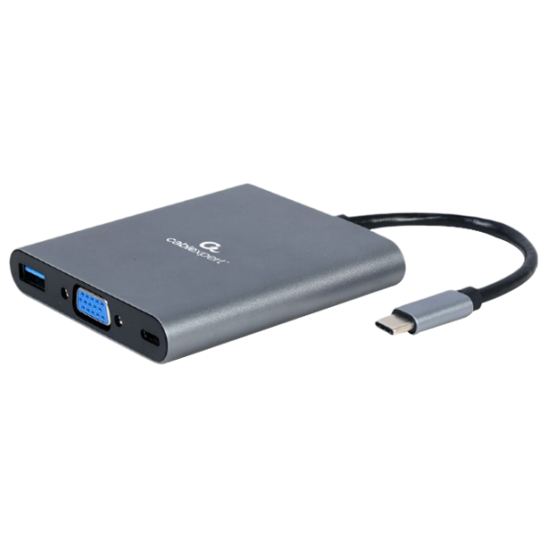 Адаптер Cablexpert A-CM-COMBO6-01 USB Type-C/ Серый photo 2