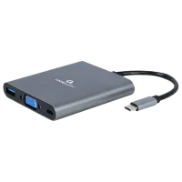 Адаптер Cablexpert A-CM-COMBO6-01 USB Type-C/ Серый photo 2