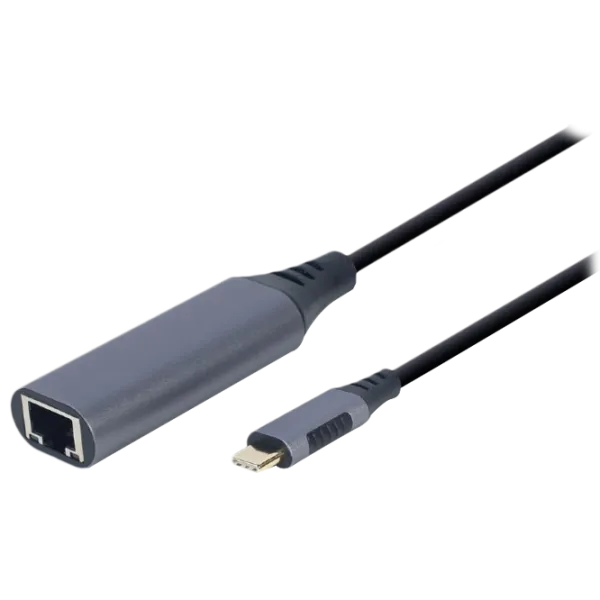 Adapter Cablexpert A-USB3C-LAN-01 USB Type-C/ Gray photo 2