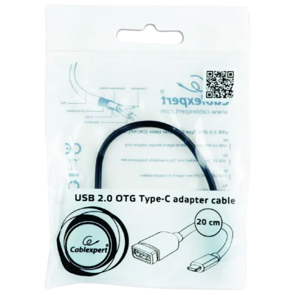 Адаптер Cablexpert A-OTG-CMAF2-01 Черный photo 2