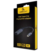 Адаптер Cablexpert A-USB3C-DPF-01 USB Type-C/ Серый photo 2