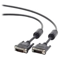 Кабель видео Cablexpert DVI + DVI 4.5 м/ Черный photo 2