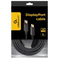 Кабель видео Cablexpert DisplayPort + DisplayPort 5 м/ Черный photo 3