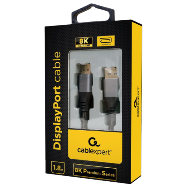 Cablu video Cablexpert DisplayPort + DisplayPort 1.8 m/ Black photo 3