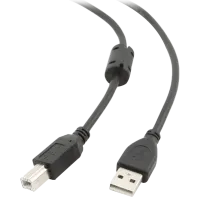 Кабель данных Cablexpert USB Type-A + USB Type-B 1.5 м/ Черный photo 2
