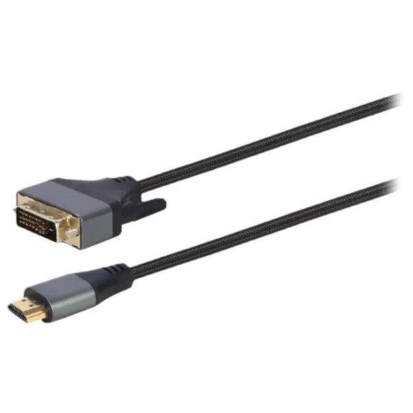 Cablu video Cablexpert HDMI + DVI 1.8 m/ Black photo 2