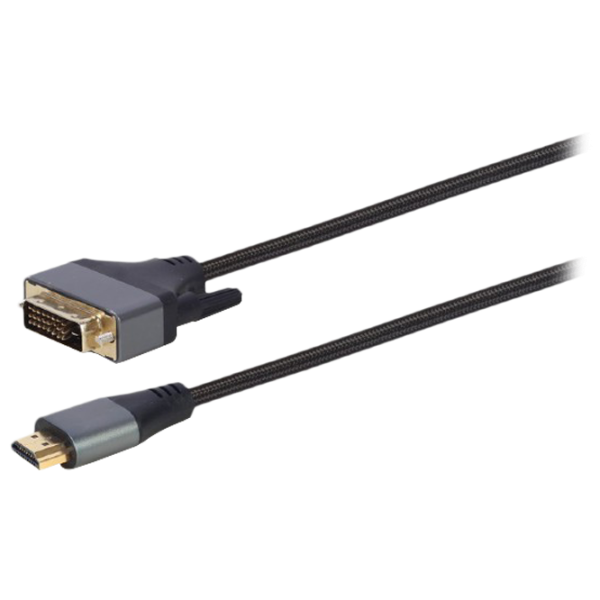 Cablu video Cablexpert HDMI + DVI 1.8 m/ Black photo 2