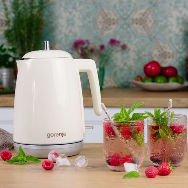 Электрочайник Gorenje K15RL 1.7л / Скрытый / Бежевый photo 3