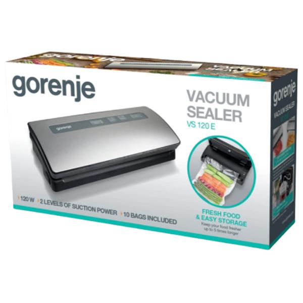 Aparat de vidat Gorenje VS120E 120 W/ Inox photo 7