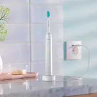 Periuță de dinți electrică Philips HX3651/ 13 Ultrasunete/ White photo 5